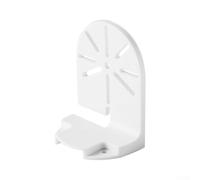 Support de caméra dôme sans perforation pour intérieur ou extérieur Système de sécurité CCTV Boîtier en plastique stable Blanc