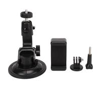 Support de caméra embarquée rotatif à 360 avec filetage universel pour trépied, fixation par ventouse ultra-puissante et articulations