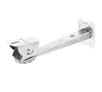 Support de Caméra en Acier Inoxydable Réglable pour Intérieur et | Rotation Gauche-droite, Maintien Sécurisé, Argenté, pour Surveillance Publique, Usage Mural, Fixation Stable