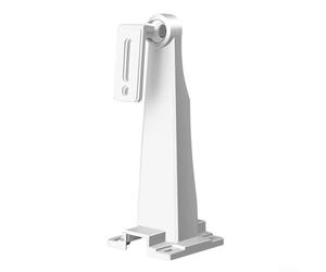 Support de caméra en aluminium pour applications de surveillance industrielle avec rotation à 360 degrés et gestion des câbles