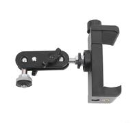 Support de caméra fixe d'intérieur pour installation au plafond avec poinçon et compatibilité avec pince robuste