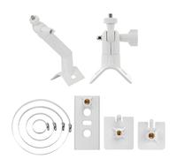 Support de caméra flexible et coudé, installation facile, cadre en métal robuste pour appareils de surveillance solaire en plein air, bras de montage avec longueur réglable