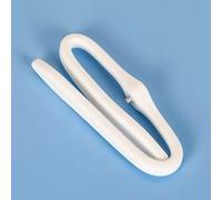 Support de caméra IP,support mural pour moniteur de bébé,support en gel de silice,sans trou,tige de berceau,support de tuyau,montage torsadé Flexible - Type WHITE
