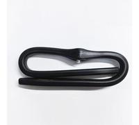 Support de caméra IP,support mural pour moniteur de bébé,support en gel de silice,sans trou,tige de berceau,support de tuyau,montage torsadé Flexible -Noir