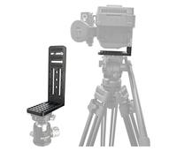 Support de caméra L pour trépied à Commutation Horizontale Verticale, Plaque à dégagement Rapide, Support de clapet Vertical pour Appareil Photo Reflex numérique L Compatible avec Canon Nikon Sony