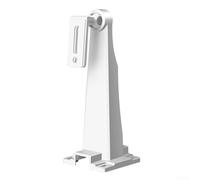 Support de caméra multifonction : support mural réglable à 360° en alliage d'aluminium avec gestion des câbles dissimulés pour la sécurité extérieure et l'installation industrielle de poteau - Blanc