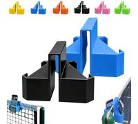 Support De Caméra pour Tennis, Support pour Téléphone Et Caméra d'action à Fixer sur Le Filet, Support Portable Et Stable sans Installation, Idéal pour Filmer Les Matchs Et Analyser(Black+Blue)