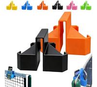 Support De Caméra pour Tennis, Support pour Téléphone Et Caméra d'action à Fixer sur Le Filet, Support Portable Et Stable sans Installation, Idéal pour Filmer Les Matchs Et Analyser(Black+Orange)