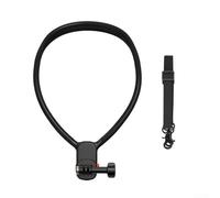 Support de caméra POV confortable avec adaptateur magnétique à dégagement rapide pour DJI Osmo 360 Pro - Sangle de poitrine flexible en acier inoxydable