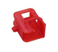 Support de caméra réglable en TPU Compatible avec Les GoPro Hero 8/9/10/11 for Drones de Course FPV(Gopro9 10 11 Red)