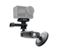 Support de caméra TELESIN pour véhicule, fixation à rotule, adaptateur de montage en alliage