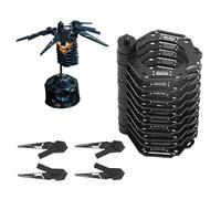 Support de camping léger - Engrenage pliable en aluminium, support de 255 g, support thermique, accessoires d'éclairage extérieur | Support extérieur stable, idéal pour pelouse, parc, jardin, terrasse