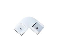 Support de canal profilé en aluminium for coin Led, 1 à 30 pièces/lot(6 pcs,U 90 connector)
