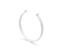Support De Canal Ronde 150, Accessoires D'Aspiration, Blanc, Ø 150 Mm