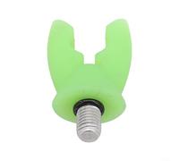 Support de canne à pêche à la carpe en caoutchouc antidérapant pratique pour diverses techniques de pêche (vert)