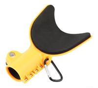 Support de canne à pêche ABS résistant aux chocs (jaune)