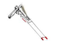 Support de canne à pêche automatique, décrochage automatique pour montage | Support en acier inoxydable réglable en hauteur avec mécanisme à ressort, universel pour pêcheurs