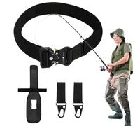 Support de canne à pêche | Ceinture intérieure pour canne à pêche | Canne de sport à dégagement rapide pour les pêcheurs à la ligne Chercheur d'aventure en plein air pêcheur femmes hommes adultes