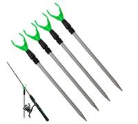 Support De Canne À Pêche De Bord 4 Pièces Accessoires Halieutiques