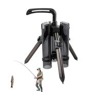 Support de canne à pêche debout - Organisateur de rangement de support de canne à pêche au sol, structure de support de canne épaissie portable pour les yachts de mer navires de mer | Trois capacité