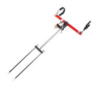 Support de canne à pêche monté au sol pour base - réglable, pliable, durable avec une charge élevée - support et support pour canne à pêche sur glace de la rive maritime | utilisation pour surfer