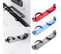 Support De Canne À Pêche Portable En Alliage D'aluminium, 1 Pièce, Pour Canne À Pêche Suspendue Sur Le Côté