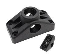 Support de canne à pêche pour kayak - Support de pêche réglable, pince rotative à 360 degrés | Conception de base robuste pour accessoires marins, produit de fixation résistant à l'eau salée