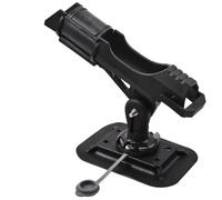 Support de canne à pêche rotatif à 360 degrés réglable pour cannes à pêche pour bateau, kayak, canoë, radeau, accessoires de pêche (lot de 1)