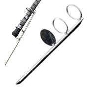 Support de canne à pêche, support de canne à pêche au sol, support de canne à poisson double anneaux, fourche simple, outils de pêche, support de pêche, accessoires de pêche en mer