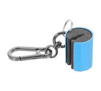 Support de Canne à Pêche Suspendu en Alliage D’Aluminium Portable | Crochet, Rangement Peu Encombrant, pour Pêche en Bateau Bord de Mer, Bleu Noir