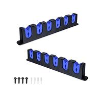 Support de Canne à pêche Vertical, Support de Rangement pour Canne à pêche | Stockage de Quai de Bateau - Compact Robuste Universel Facile à Utiliser Support de Canne à pêche Mural amélioré