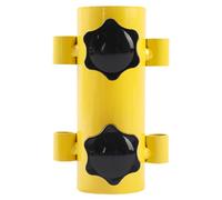 Support de canne auvent - support de tente, support de poteau | Connecteur de tube à vent, support d'extension télescopique, pince à tige fixe avec verrouillage sécurisé pour la configuration du refug
