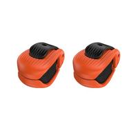 Support de canne léger compact de seulement 10,2 g pour un transport facile en voyage et pêche