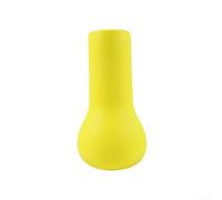 Support de canne pour la pêche en eau salée et en eau douce avec corps flottant en mousse PU et ventre arrondi pour un placement sûr de la canne, installation à pousser (M#14,5 cm/94 g, jaune)