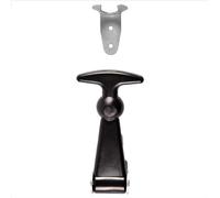 Support de capot, 1 pièce 342121 en caoutchouc, 120 mm, tendeur de capot, tracteur en caoutchouc