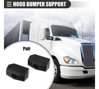 Support De Capot Avec Loquet De Pare-Chocs, Pièces De Rechange Pour Butée, Côté Gauche Et Droit, Pour Peterbilt 579, Pour Kenworth T680 T880, En Caoutchouc, Noir, 1 Paire