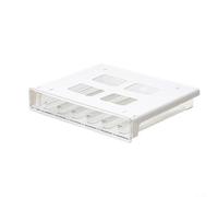 Support de capsules de café, 30 tasses sous l'armoire de rangement avec mécanisme de verrouillage incliné pour un accès à une main, organisation de cuisine peu encombrante