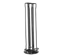 Support de capsules de café rotatif à 360 °, support de capsules de café en métal, conception simple, peut contenir 40 dosettes de café pour le stockage des capsules de café