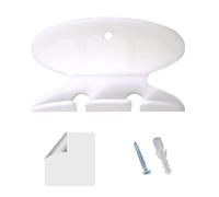 Support de capteur numérique X Ray - Support mural pour capteur - 8,9 x 3,3 x 6,5 cm - Support de rangement pour imagerie odontique, stomatologie, diagnostic, cliniques, centres de formation, hôpitaux