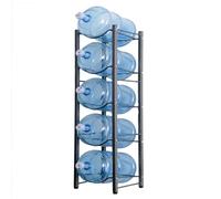 Support de Carafe pour Refroidisseur d'eau, Support de Bouteille d'eau de 5 gallons, étagère de Rangement Robuste pour Bouteilles d'eau, Organisateur de Distributeur d'armoire d'eau empilable