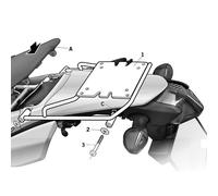 Support De Cargo Arrière HONDA CRF250L 12> SHAD