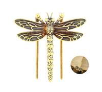 Support de carnet de notes style vintage pour maintenir votre journal en place pendant que vous écrivez. Cadeau pour la famille, les amis et les amateurs de livres. Motif libellule.