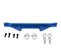 Support de carrosserie Avant de Voiture RC, pièce de Mise à Niveau en Alliage d'aluminium Haute résistance adaptée avec précision aux modèles TRAXXAS Slash 2WD Argent Bleu foncé (Bleu foncé)