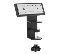 Support de carte d'alimentation avec pince de bureau réglable Solution de stockage de bureau sécurisée pour 0 39-1,96 pouces Tablettes Monture en métal noir
