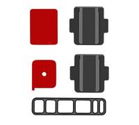 Support de carte de stationnement pour pare-brise de voiture - Porte-badge EZ pour pare-brise, support de pare-brise amovible pour passeport de péage EZ - Porte-passeport robuste pour le pare-brise