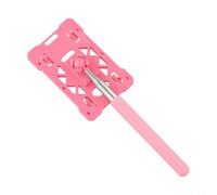 Support de carte de stationnement réglable pour une utilisation avec un péage et des lecteurs de cartes de contrôle d'accès, fabriqué en ABS pour améliorer l'efficacité du parking (rose)