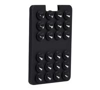 Support de carte de téléphone à ventouse - Support adhésif pour carte de crédit - Support flexible pour téléphone | Support mural en silicone à ventouse forte pour miroir de douche, fenêtre en verre