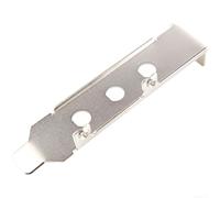 Support de carte d'extension pour pcie 80 mm - Plaque métallique demi-hauteur pour support WiFi GPU - Sécurisé pour pcie Baffle pour boîtier d'ordinateur