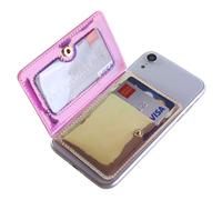 Support de carte d'identit Cheapsunday pour l'arrire du tlphone Portefeuille de tlphone en cuir avec stand flip tanche en cuir portefeuill