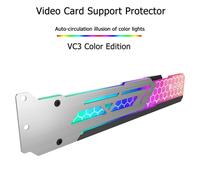 Support de carte graphique V3 RGB/ARGB, châssis LED pour 3 broches, 5V